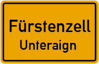 Straßenverzeichnis Fürstenzell Unteraign