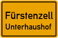 Straßenverzeichnis Fürstenzell Unterhaushof