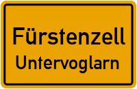 Straßenverzeichnis Fürstenzell Untervoglarn