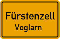 Straßenverzeichnis Fürstenzell Voglarn