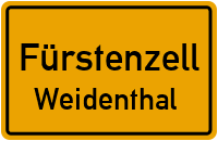 Weidenthal in FürstenzellWeidenthal