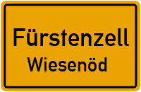 Straßenverzeichnis Fürstenzell Wiesenöd