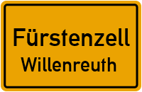 Straßenverzeichnis Fürstenzell Willenreuth