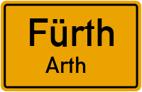 Straßenverzeichnis Fürth Arth