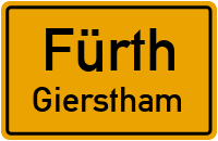 Straßenverzeichnis Fürth Gierstham