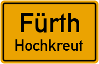 Straßenverzeichnis Fürth Hochkreut