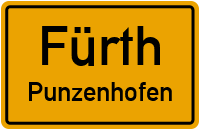 Straßenverzeichnis Fürth Punzenhofen