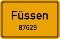 Straßen in 87629 Füssen