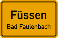 Egerlandstraße in FüssenBad Faulenbach