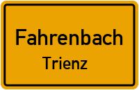 Straßenverzeichnis Fahrenbach Trienz