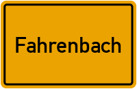 Wo liegt Fahrenbach?