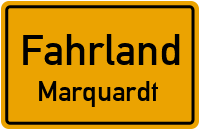 Straßen in Fahrland Marquardt