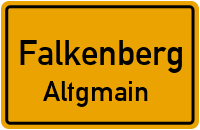 Zeller Straße in FalkenbergAltgmain