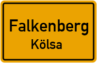 Feldstraße in FalkenbergKölsa