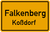 Mühlberger Straße in FalkenbergKoßdorf