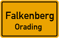 Straßen in Falkenberg Orading