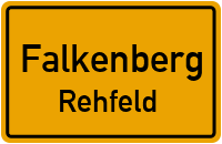 Bahnhofstraße in FalkenbergRehfeld