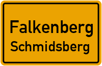 Straßen in Falkenberg Schmidsberg