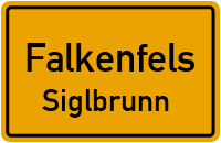 Straßen in Falkenfels Siglbrunn
