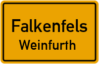 Straßen in Falkenfels Weinfurth