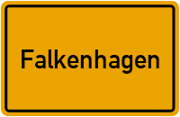 Betonstraße in 15306 Falkenhagen