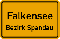 Hegelallee in FalkenseeBezirk Spandau