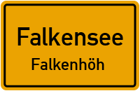 Haeckelallee in FalkenseeFalkenhöh