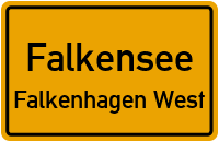 Adolf-Haferland-Weg in FalkenseeFalkenhagen West