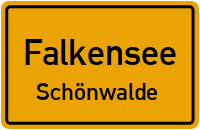Eberswalder Straße in FalkenseeSchönwalde