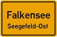 Seeburger Straße in FalkenseeSeegefeld-Ost