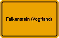Falkenstein (Vogtland) in Sachsen