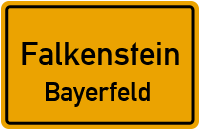 Hauptstraße in FalkensteinBayerfeld