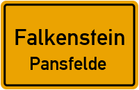 Kurze Straße in FalkensteinPansfelde