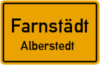 Verbindungsstraße in FarnstädtAlberstedt