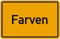 Ortsschild von Gemeinde Farven in Niedersachsen