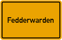 City Sign Fedderwarden