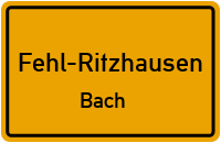 Flurweg in Fehl-RitzhausenBach