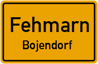 Straßenverzeichnis Fehmarn Bojendorf