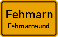 Straßenverzeichnis Fehmarn Fehmarnsund