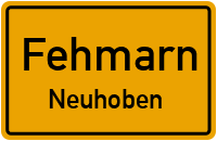 Straßenverzeichnis Fehmarn Neuhoben