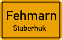 Straßenverzeichnis Fehmarn Staberhuk