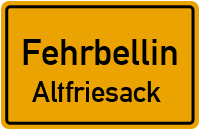 Am Mühlenfließ in FehrbellinAltfriesack