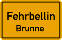 Dorfstraße (Ot Brunne) in FehrbellinBrunne