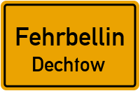 Dorfstraße (Ot Dechtow) in FehrbellinDechtow