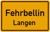 Feldbergstr. in FehrbellinLangen