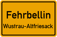 Seeweg in FehrbellinWustrau-Altfriesack