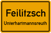 Dorfstraße in FeilitzschUnterhartmannsreuth
