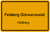Köpfleweg in Feldberg (Schwarzwald)Feldberg