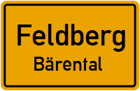 Tannenweg in FeldbergBärental