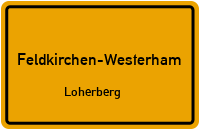 Straßen in Feldkirchen-Westerham Loherberg
